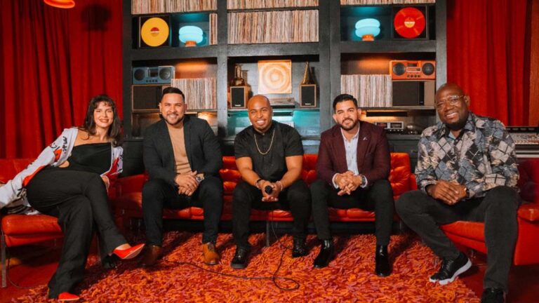 Promotional artwork for Grupo Niche and Nathy Peluso’s Salsa Spectacular at the Hollywood Bowl