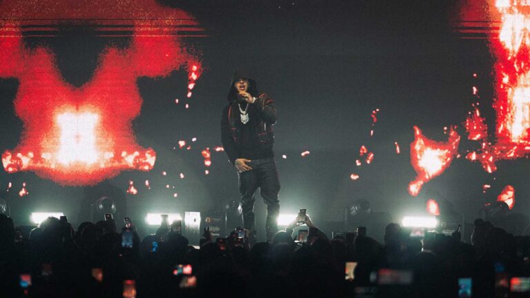 ROA performing during his sold-out Coca-Cola Music Hall show in San Juan, Puerto Rico