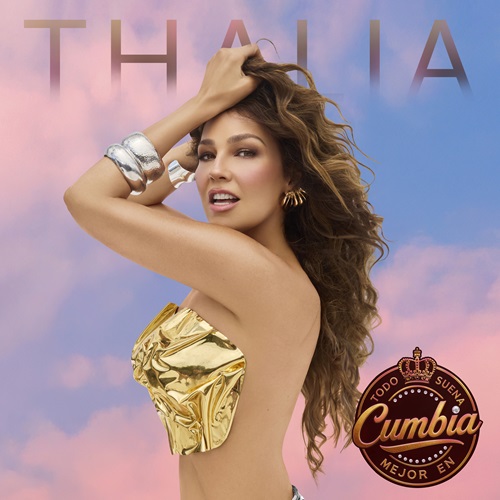 Thalía promotional image for her 2026 single “Boomerang”
