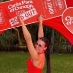 Zhamira promoting her sold-out Curita Para el Corazón Tour dates across the U.S. and Latin America