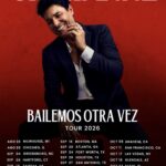 Chayanne Bailemos Otra Vez Tour 2026 official poster with U.S. dates