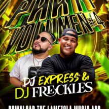DJ Freckles x DJ Express Party Volumen 4 Mix Cover