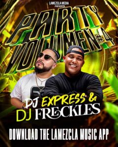 DJ Freckles x DJ Express Party Volumen 4 Mix Cover