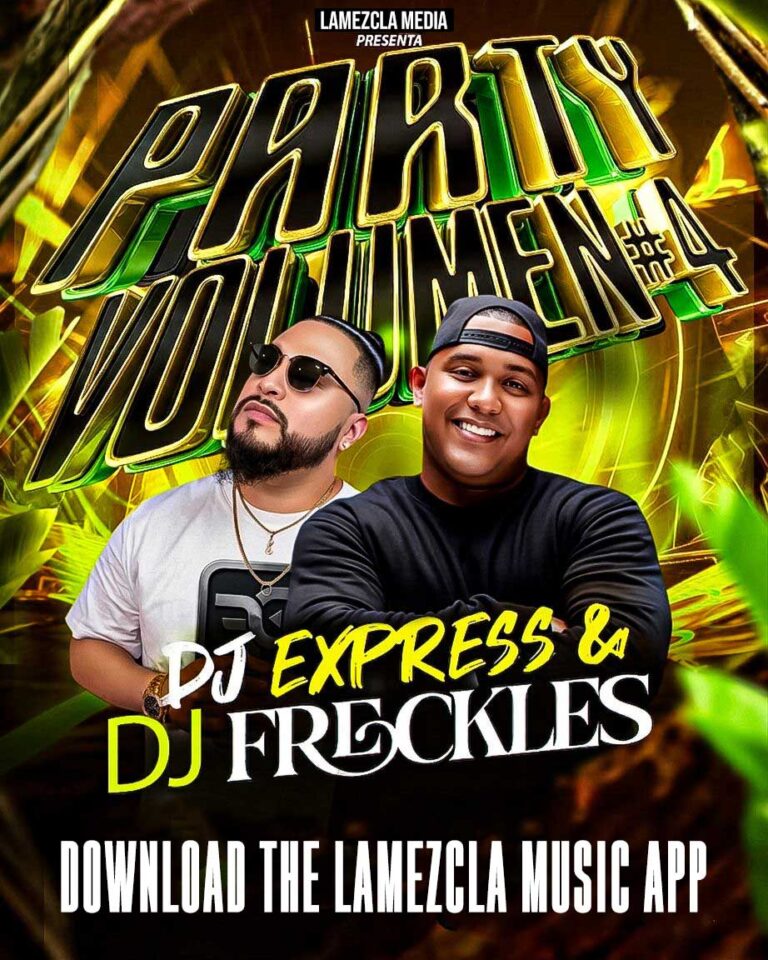 DJ Freckles x DJ Express Party Volumen 4 Mix Cover
