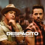 Luis Fonsi and Daddy Yankee celebrating Despacito reaching 9 billion YouTube views