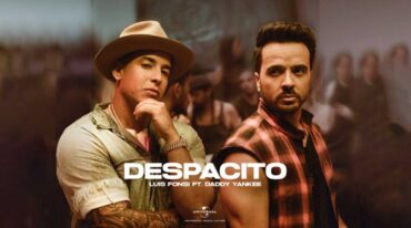 Luis Fonsi and Daddy Yankee celebrating Despacito reaching 9 billion YouTube views