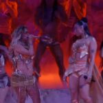 Mariah Angeliq performing El Makinon with Karol G at Coachella 2026