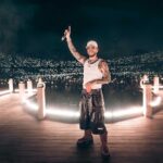 Ryan Castro performing at sold-out Estadio Atanasio Girardot in Medellín