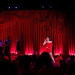 Zhamira performing during her Curita Para el Corazón tour in Puerto Rico