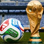 FIFA World Cup stadium with fans celebrating to Latin music