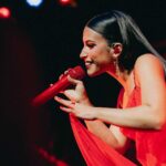 Zhamira performs during her sold-out Curita Para el Corazón tour in Puerto Rico