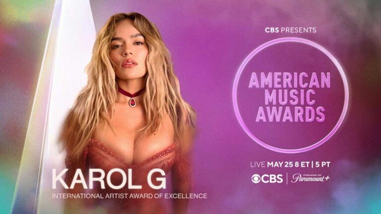 Karol G promotional image for the 2026 American Music Awards