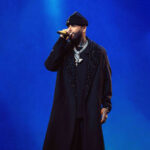 Nicky Jam performing during sold-out El Regreso a Casa concert at Coliseo de Puerto Rico