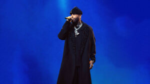 Nicky Jam performing during sold-out El Regreso a Casa concert at Coliseo de Puerto Rico
