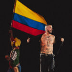 J Balvin performing during the Ciudad Primavera tour in Colombia before FIFA World Cup 2026 appearance