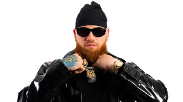 Miky Woodz posing during the release of his album Everything RiaL