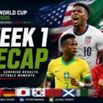 World Cup supporters from multiple nations gathering during the tournament's first week.