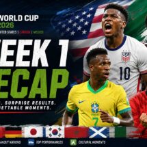 World Cup supporters from multiple nations gathering during the tournament's first week.