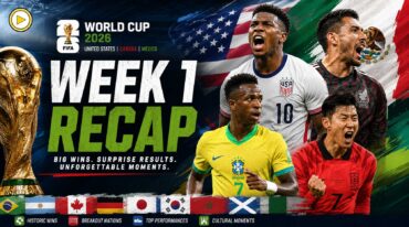 World Cup supporters from multiple nations gathering during the tournament's first week.
