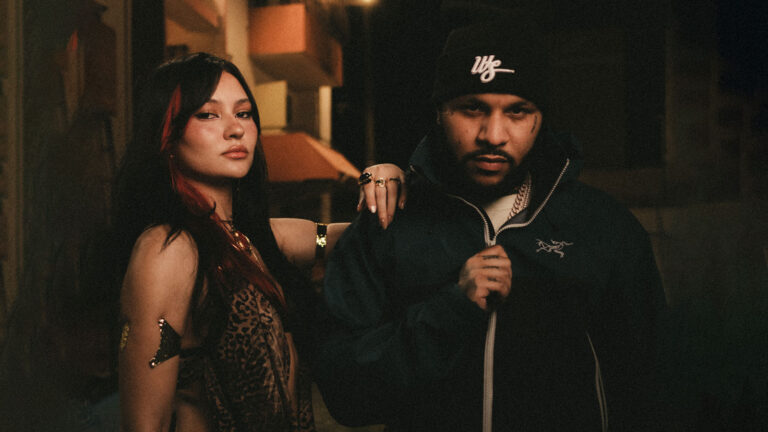 Puerto Rican singer Rubí for her 2026 single “Rx” featuring Slayter