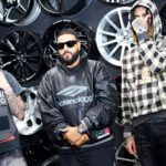 YOVNGCHIMI, DJ Khaled and Dei V together for the HVRACAN music video in New York City