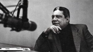 Francis Méndez, legendary Dominican radio broadcaster and host of Señor Bolero.