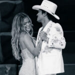 KAROL G and Bruno Mars perform “Still” together at SoFi Stadium in Los Angeles