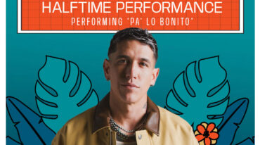 Lenny Tavárez performs during his 8 album era ahead of Miami Dolphins home opener appearance.