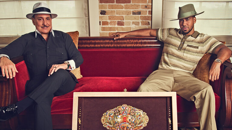 Romeo Santos and Carlos Fuente Jr. charitable OpusX collaboration
