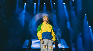 J Balvin performs on the Palco Mundo stage at Rock in Rio 2026 in Rio de Janeiro