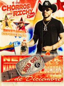 Ryan Castro celebrates sold-out Madison Square Garden show for Los Chorros Con Richy Tour