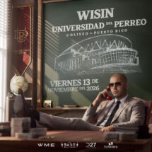 Wisin announces La Universidad del Perreo concert at Coliseo de Puerto Rico