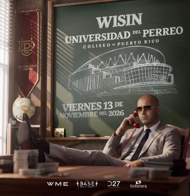 Wisin announces La Universidad del Perreo concert at Coliseo de Puerto Rico